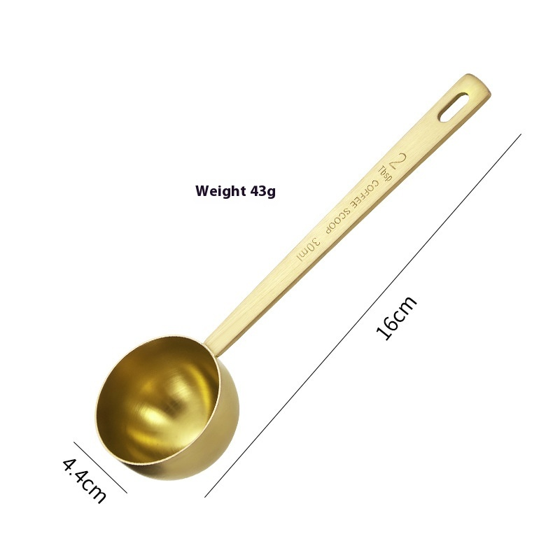 Cucchiaino Dosatore Inox 304 – 30 ml (Manico lungo) - Stiliani Abbigliamento
